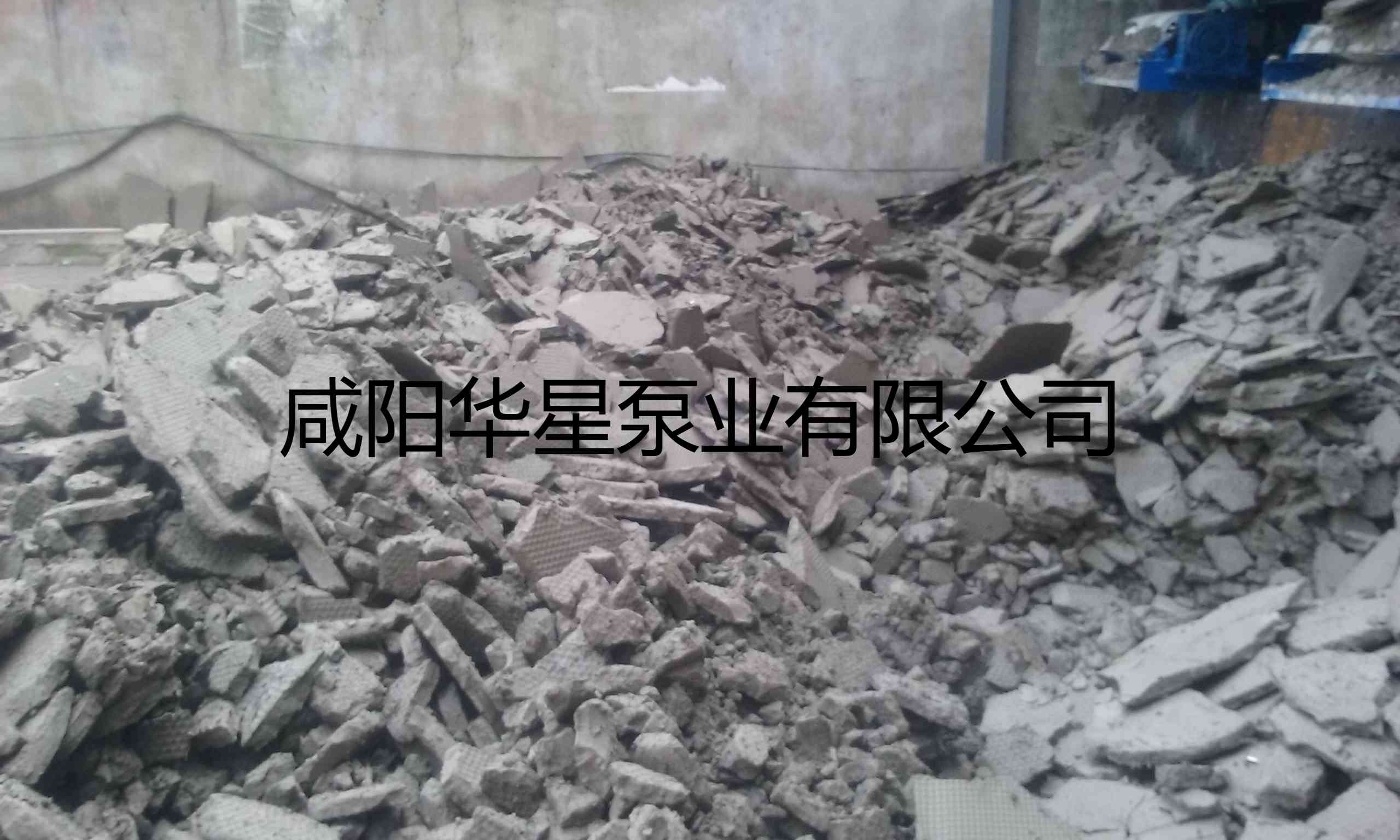 華星陶瓷柱塞泵打樁污泥使用現場-04